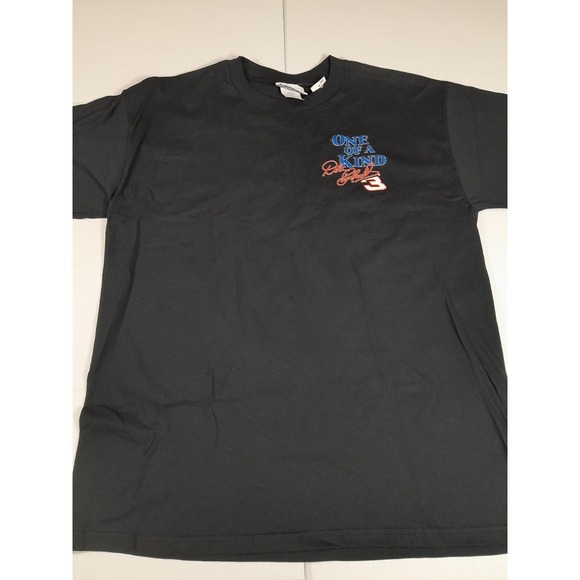 VTG  Dale Earnhardt T Shirt Men Sz L Black Nascar One Of A Kind Single Stitch - Picture 3 of 11